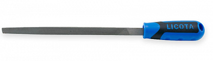 Напильник треугольный бархатный с рукояткой, 250 мм