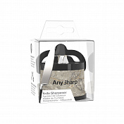 Точилка для ножей AnySharp ELITE пластиковый корпус цвет матовый серый, принт мрамор AnySharp  ASKSSTONE  3
