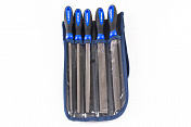 Набор напильников 200 мм с пластиковой рукояткой Licota  ATG-6314  1