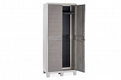 Уличный шкаф TOOMAX 2х дверный глубокий WOODY'S XL (3 полки), светло-серый Toomax  Z076R0  3