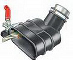 Aerservice BGIM1000075150 Насадка газоприёмная 75 мм. с клещами для одиночных и двойных труб глушите