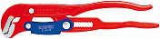 Клещи трубные с S-образным смыканием губок с красным порошковым покрытием 330 мм  KN-8360010 