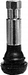 Резиновый вентиль I=48 mm с хром. насадкой и колпачком (100шт. в уп.)