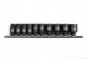 Набор ударных головок 1/4" 10 пр., 5-14 мм, на линейке Licota  ASA-21001