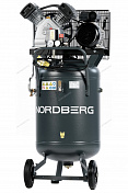 Компрессор вертикальный поршневой с ременной передачей 380В, 100л,420 л/мин Nordberg  NCPV100/420