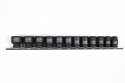 Набор ударных головок 3/8" 12 пр., 8-22 мм, на линейке Licota  ASA-31001