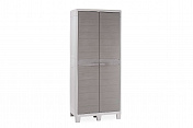 Уличный шкаф TOOMAX 2х дверный глубокий WOODY'S XL (3 полки), светло-серый Toomax  Z076R0  1