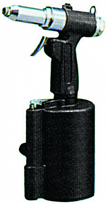 PAV-00001 Заклепочный пистолет пневмогидравлический; 2,4-6,4 мм; ход 18 мм, 16600Н