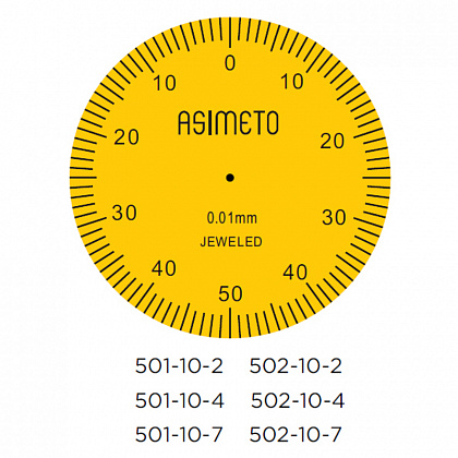 Индикатор рычажно-зубчатый 0,002 мм, горизонтальный 0,2 мм, 0-100-0, D32 в наборе