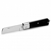 Нож для снятия изоляции, монтерский большой складной, с прямым лезвием   57596