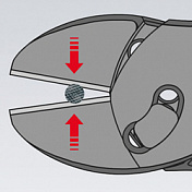 KNIPEX TwinForce® фосфатированные, черного цвета 180 мм   KN-7372180 2