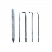 Набор мини крючков для демонтажа сальников и уплотнительных колец, 5 пр. Licota  ATG-6113 2