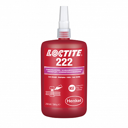 Loctite 222 250мл Резьбовой фиксатор низкой прочности