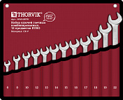 Набор ключей комбинированных в сумке, 6-22 мм, 12 предметовThorvik  W3S12ETB 