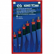 Набор выколоток с протектором, чехол из теторона, 6 предметов KING TONY 1006GPN King Tony  1006GPN 