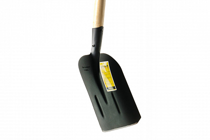 Лопата совковая песочная (тип2) с деревянным черенком 960 мм и ручкой