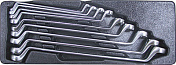 Набор ключей накидных 6-24 мм в ложементе Licota  ACK-384007