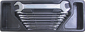 Набор ключей рожковых 6-23 мм в ложементе Licota  ACK-384005