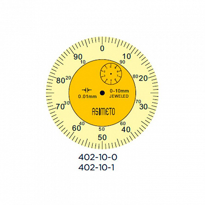 Индикатор часового типа 0.01 мм, 0-10 мм