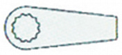 Лезвия пневмоножа для срезки стекол Licota  PT-K010 1