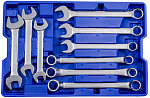 Набор ключей комбинированных, рожковых, накидных, 24 - 32 мм, в ложементе, 9 пр.