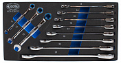 Набор ключей комбинированных трещоточных, 8-24 мм, 11 предметов Licota  ACK-E38313