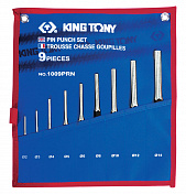 Набор выколоток, чехол из теторона, 9 предметов KING TONY 1009PRN King Tony  1009PRN 