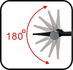 Съемник стопорных колец с изменяемым положением (сжим и разжим) со сменными губками