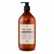 Крем-мыло жидкое увлажняющее "Milana Professional" (флакон 1000мл) Grass  125645