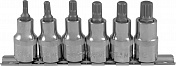 Набор насадок торцевых 1/2"DR с вставками-битами SPLINE на держателе, M5-M12 Ombra  912706