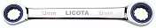 Ключ накидной трещоточный 72 зуба Licota   
