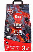 Уголь кусковой древесный 800 Degrees Lump Charcoal, мешок 3 кг.