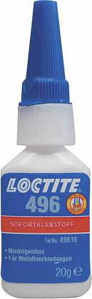 Loctite 496 Клей для металлов, резины и пластмасс 20гр.