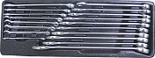 Набор ключей комбинированных текстурных 6-24 мм в ложементе Licota  ACK-384004