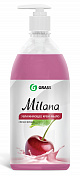 Milana Жидкое крем-мыло спелая черешня 1 л с дозатором GRASS Grass  126401 1