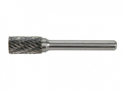 Борфреза цилиндрическая с гладким торцом 10x20x64 мм, VHM, DC, форма A