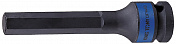 Насадка (бита) ударная торцевая 1/2", HEX, 6 мм, L = 100 мм King Tony  406506M