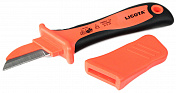 Нож для удаления оболочки кабеля с изолированным лезвием VDE 1000V Licota  AKD-V005 2
