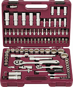 Набор инструмента универсальный 1/4", 1/2"DR с головками торцевыми MultiProf, 94 предмета Thorvik  UTS0094MP