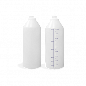 Бутылка пластиковая 1л., прозрачная с градуировкой Grass  PB1
