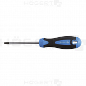 HOEGERT Отвертка TORX T30, 100 мм, сталь S2   HT1S058 