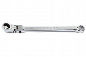 Ключ трещоточный гибкий с фиксацией и накидной 6гр. 15° Licota    3