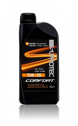 Синтетическое моторное масло A3/B4 Comfort 5W-30 1л