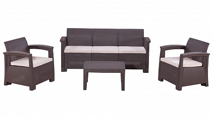 Комплект мебели B:rattan Rattan Comfort 5, венге