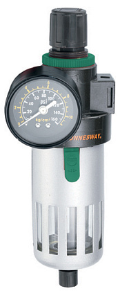 Фильтр-сепаратор с регулятором давления для пневматического инструмента 1/2"