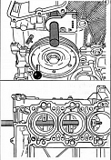 ATA-4029 Набор фиксаторов для регулировки фаз ГРМ Porsche 911 / Boxster Licota  ATA-4029 2