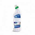 А6 Моющее средство для глубокой чистки и дезинфекции унитазов, ванных комнат, 750 мл