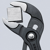 Высокотехнологичные сантехнические клещи Cobra черненые 180 mm Knipex  KN-8702180 4