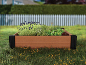 Кашпо-Грядка для растений Vista Modular Garden Bed single pack 3