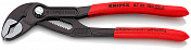 KNIPEX Cobra® фосфатированные, серого цвета 180 мм   KN-8701180SB